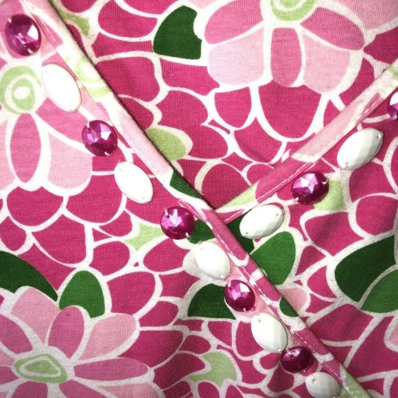 Kate & Henry Women's 3/4 sleeved Embellished Top Size M - Picture 4 of 4